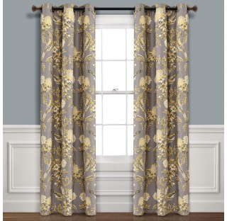 A pair of blackout curtains