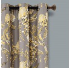 A pair of blackout curtains