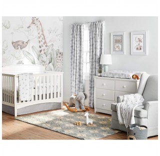 Blackout grey curtains