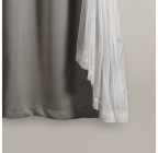 Elegant bedroom blackout curtains