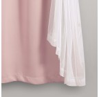 Elegant bedroom blackout curtains