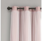 Elegant bedroom blackout curtains