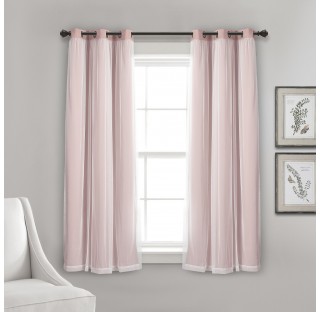 Elegant bedroom blackout curtains