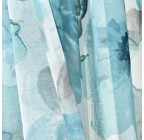 Floral Insulated Grommet 100% Blackout Curtain