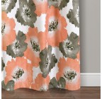 Floral Insulated Grommet Blackout Curtains