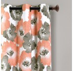 Floral Insulated Grommet Blackout Curtains
