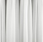 Grey and white blackout curtains