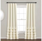 Lined Blackout Ivory Curtains