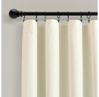 Lined Blackout Ivory Curtains