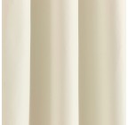 Lined Blackout Ivory Curtains