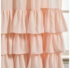 Shiny sequin blackout curtains