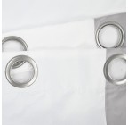 Lined Grommet Blackout Curtain Fabric