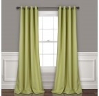 Thermal Insulated Grommet Sage Blackout Curtains